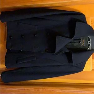 Madewell Buckley Tailors Navy Blue pea coat